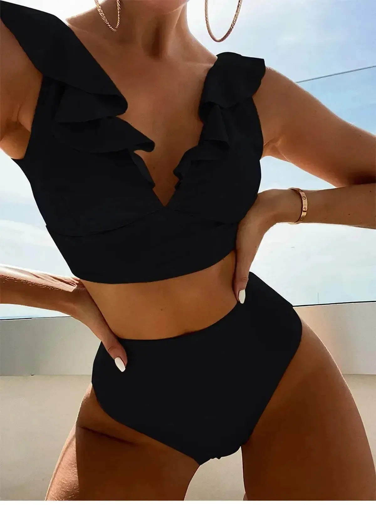 Tankini Volants 2 Pièces Look Été-Saylana