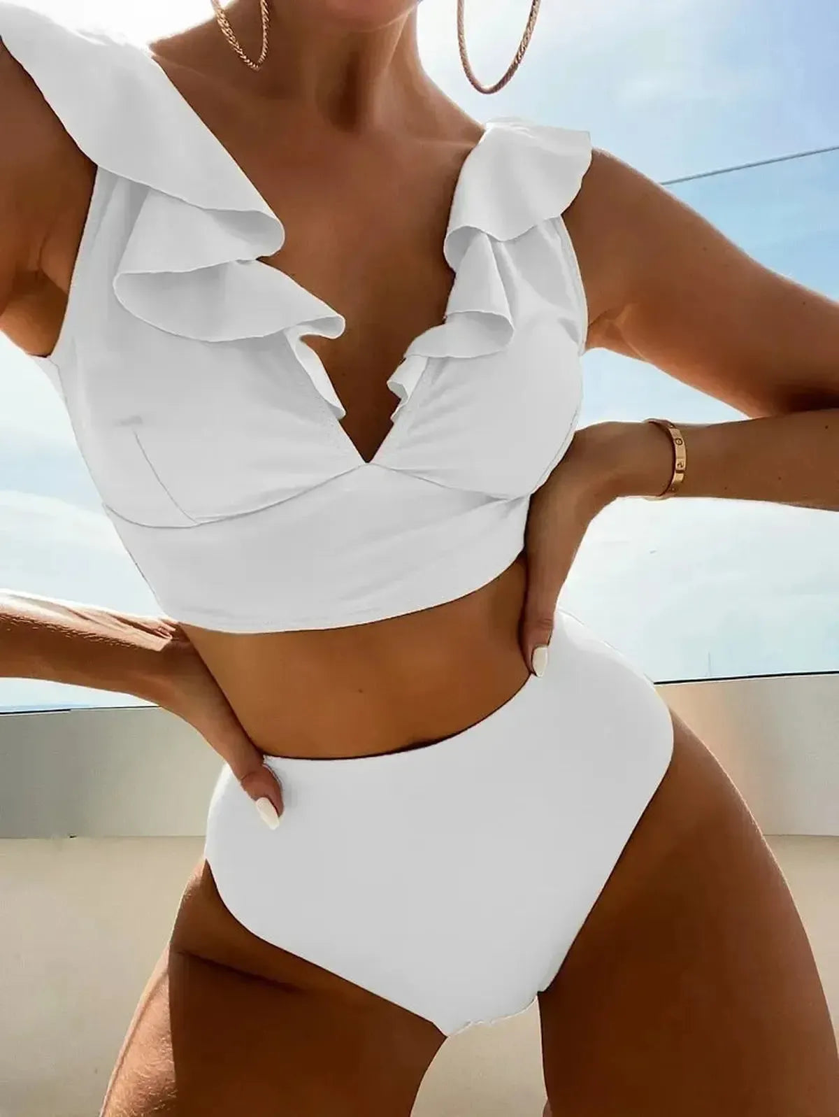 Tankini Volants 2 Pièces Look Été-Saylana