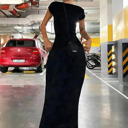 Tenue Casual Sexy Gris Noir - Saylana