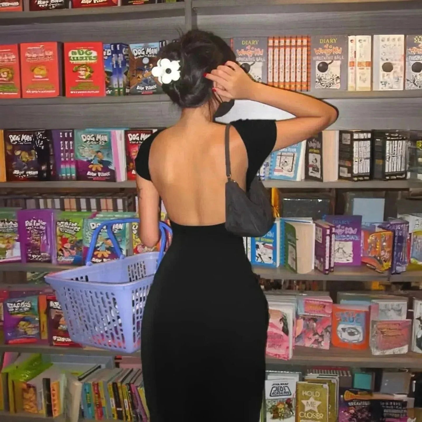 Tenue Casual Sexy Gris Noir - Saylana