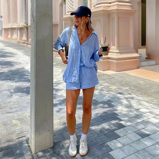 Tenue Chic Chemise & Short - Saylana