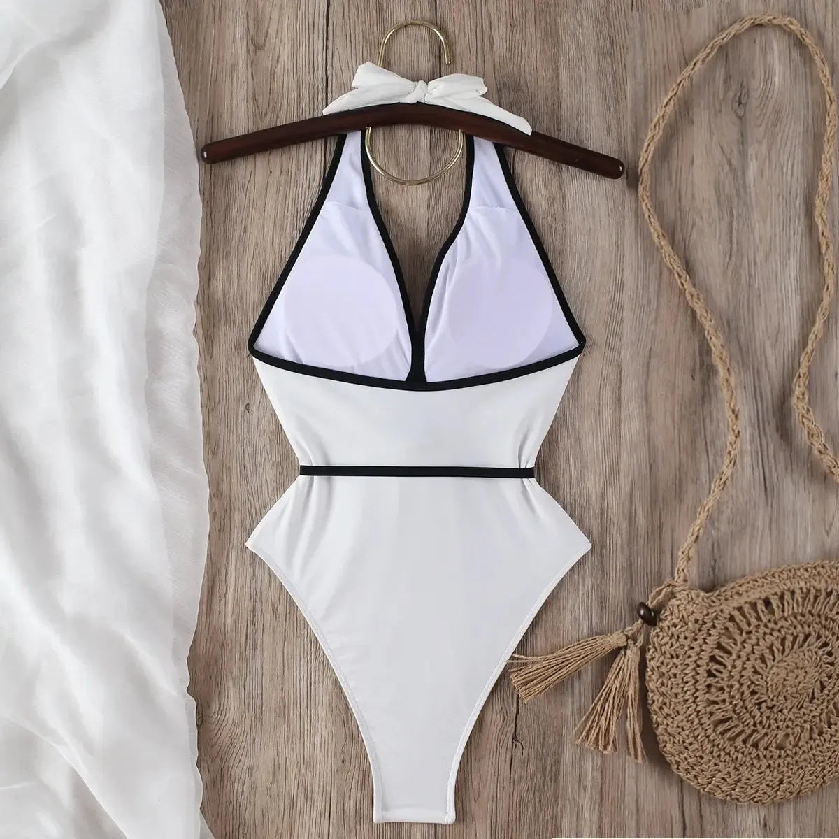 Tenue de Plage Halter Fleurie-Saylana