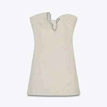 Tenue Élégante Crop + Mini Jupe-Saylana