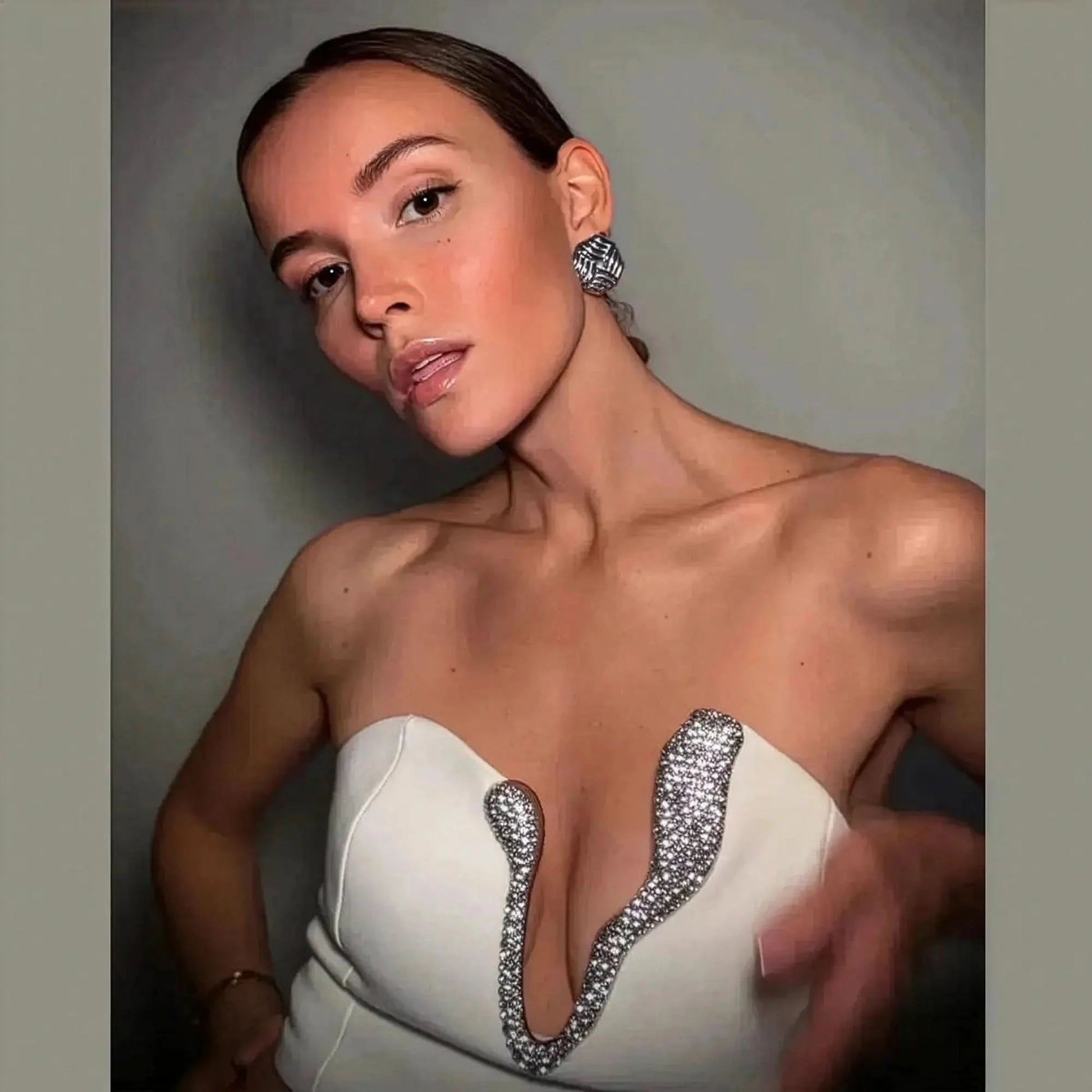 Tenue Élégante Crop + Mini Jupe - Saylana