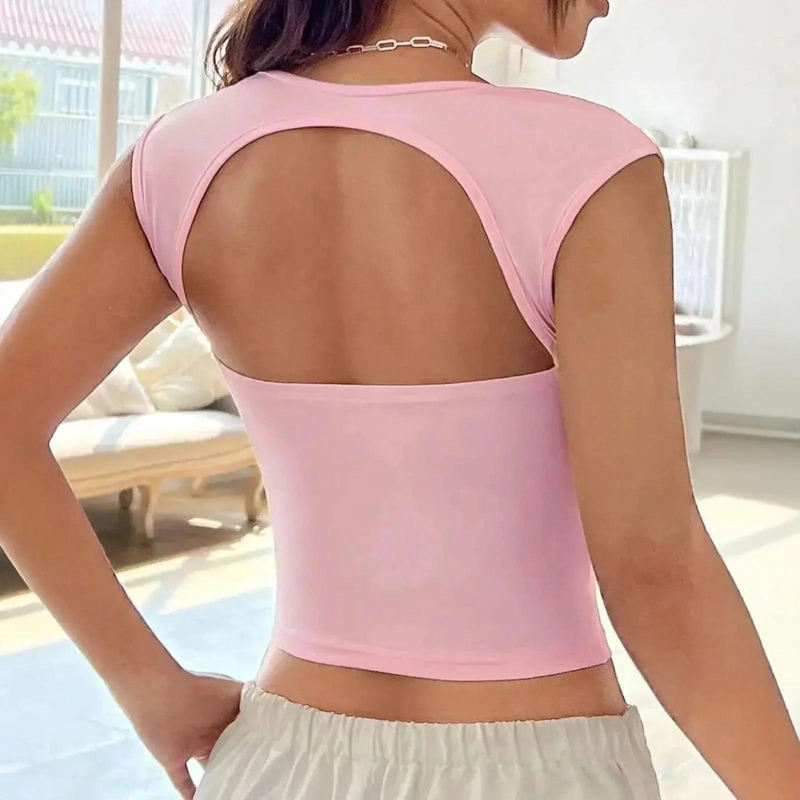 Top bodycon dress dos nu pour look club sexy - Saylana