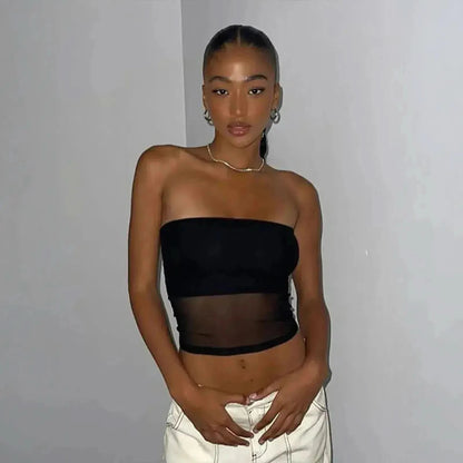 Top Bustier Streetwear Été - Saylana