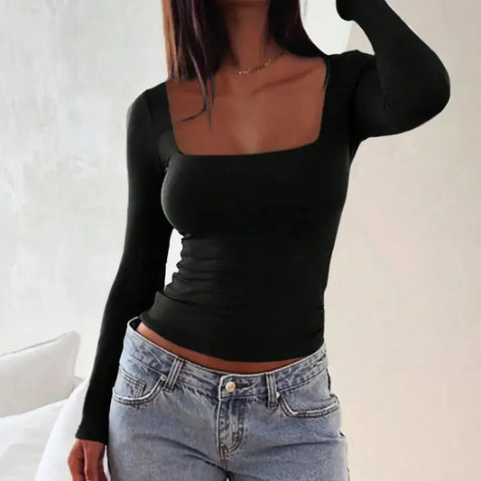 Top Slim Élégant Automne-Saylana