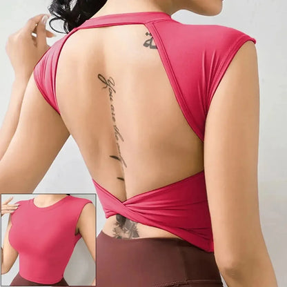 Top Yoga Dos Ouvert-Saylana