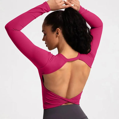 Top Yoga Dos Ouvert-Saylana