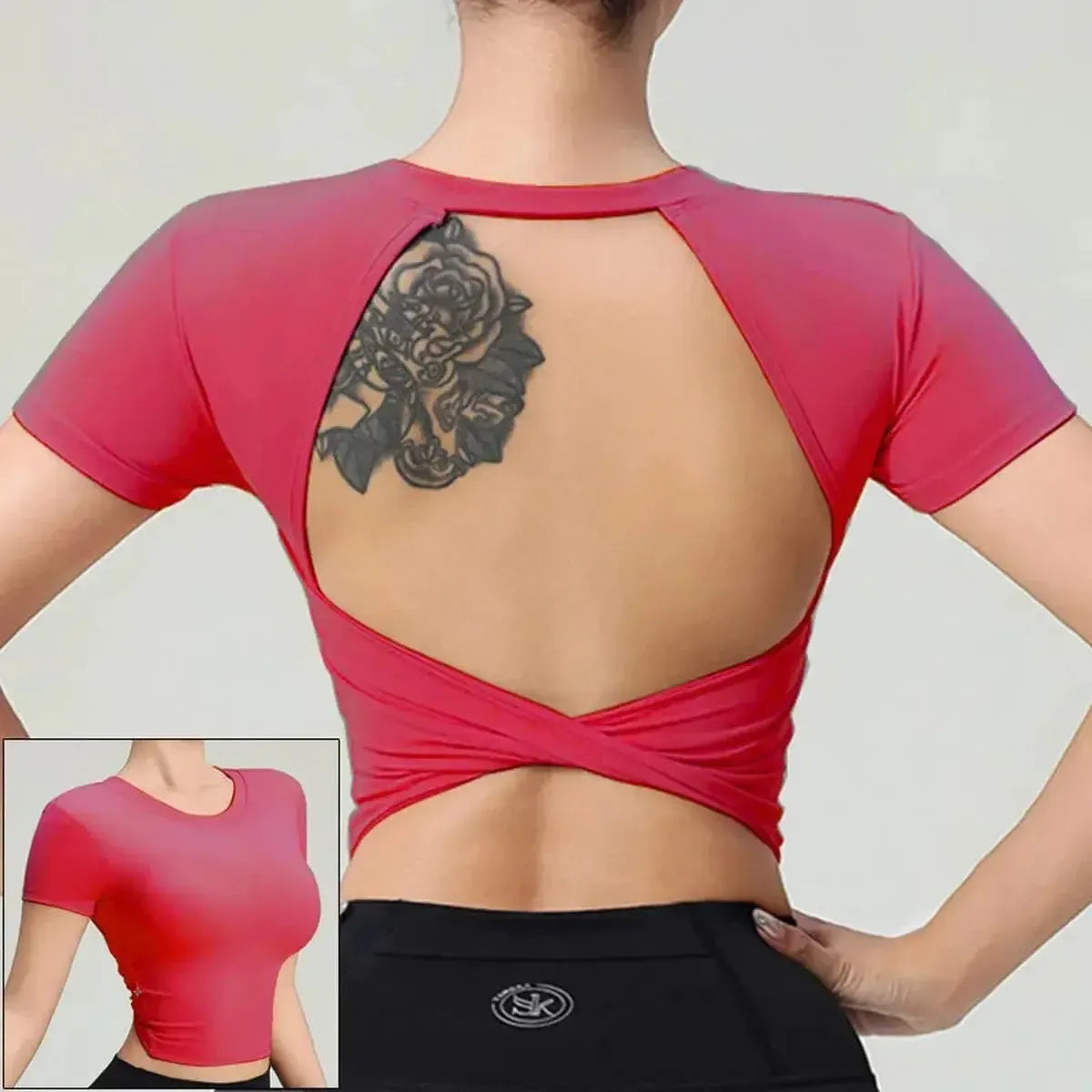 Top Yoga Dos Ouvert-Saylana