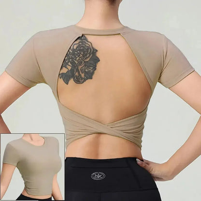 Top Yoga Dos Ouvert-Saylana