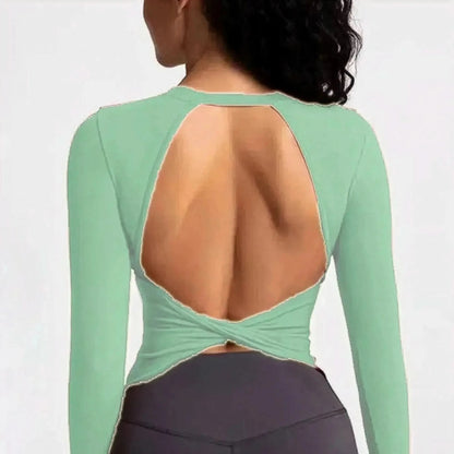 Top Yoga Dos Ouvert - Saylana