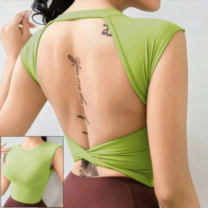 Top Yoga Dos Ouvert - Saylana