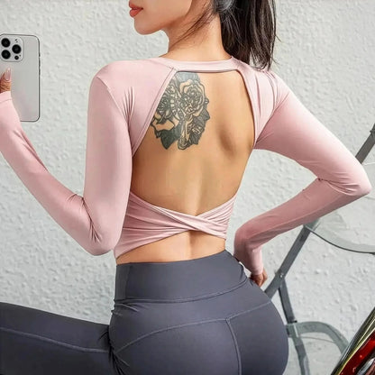 Top Yoga Dos Ouvert - Saylana