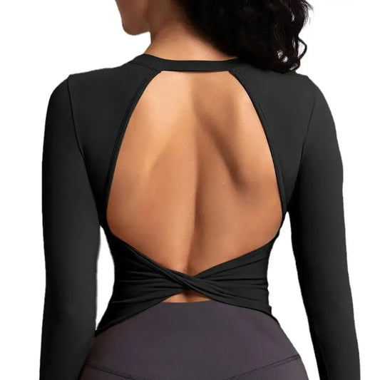 Top Yoga Dos Ouvert-Saylana