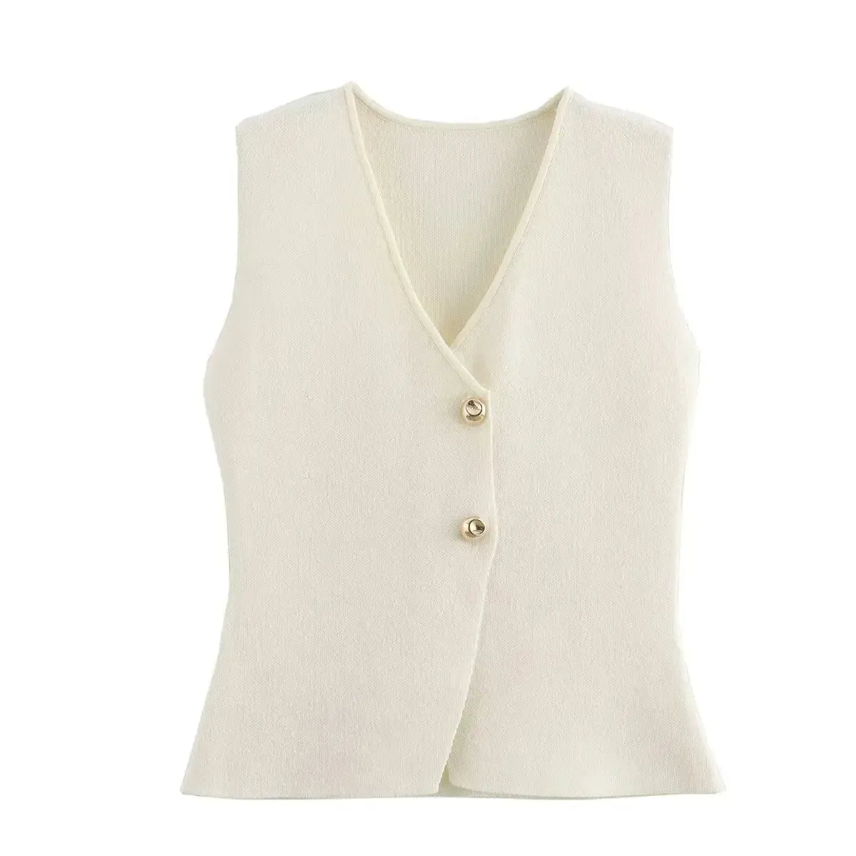 Tricot V-Neck & Jupe Longue-Saylana