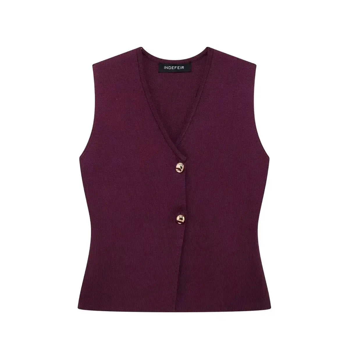 Tricot V-Neck & Jupe Longue-Saylana