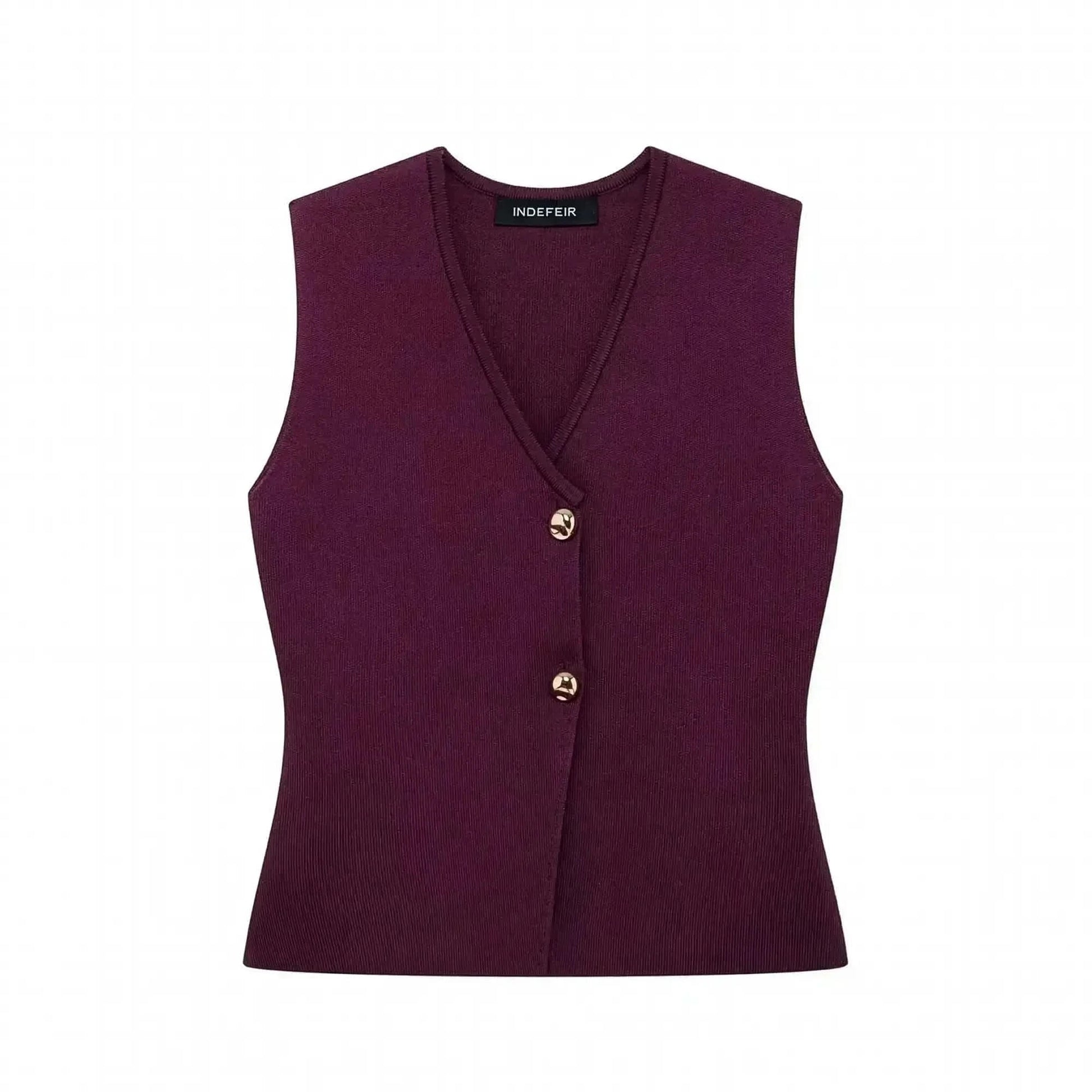 Tricot V - Neck & Jupe Longue - Saylana