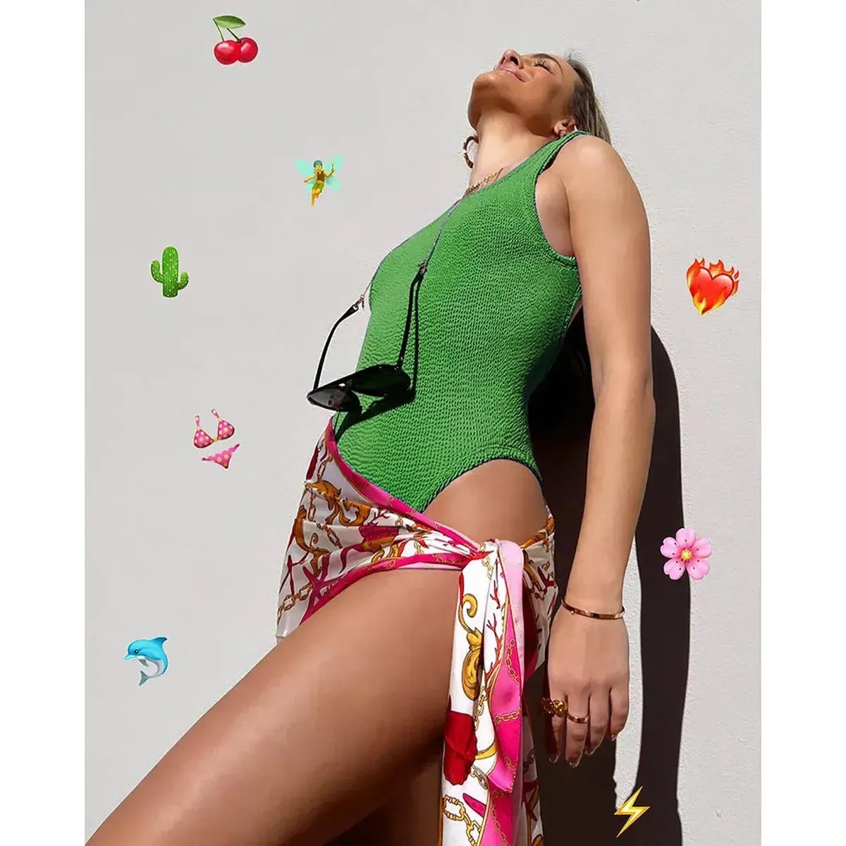 Une Pièce Brésilienne Push-Up-Saylana