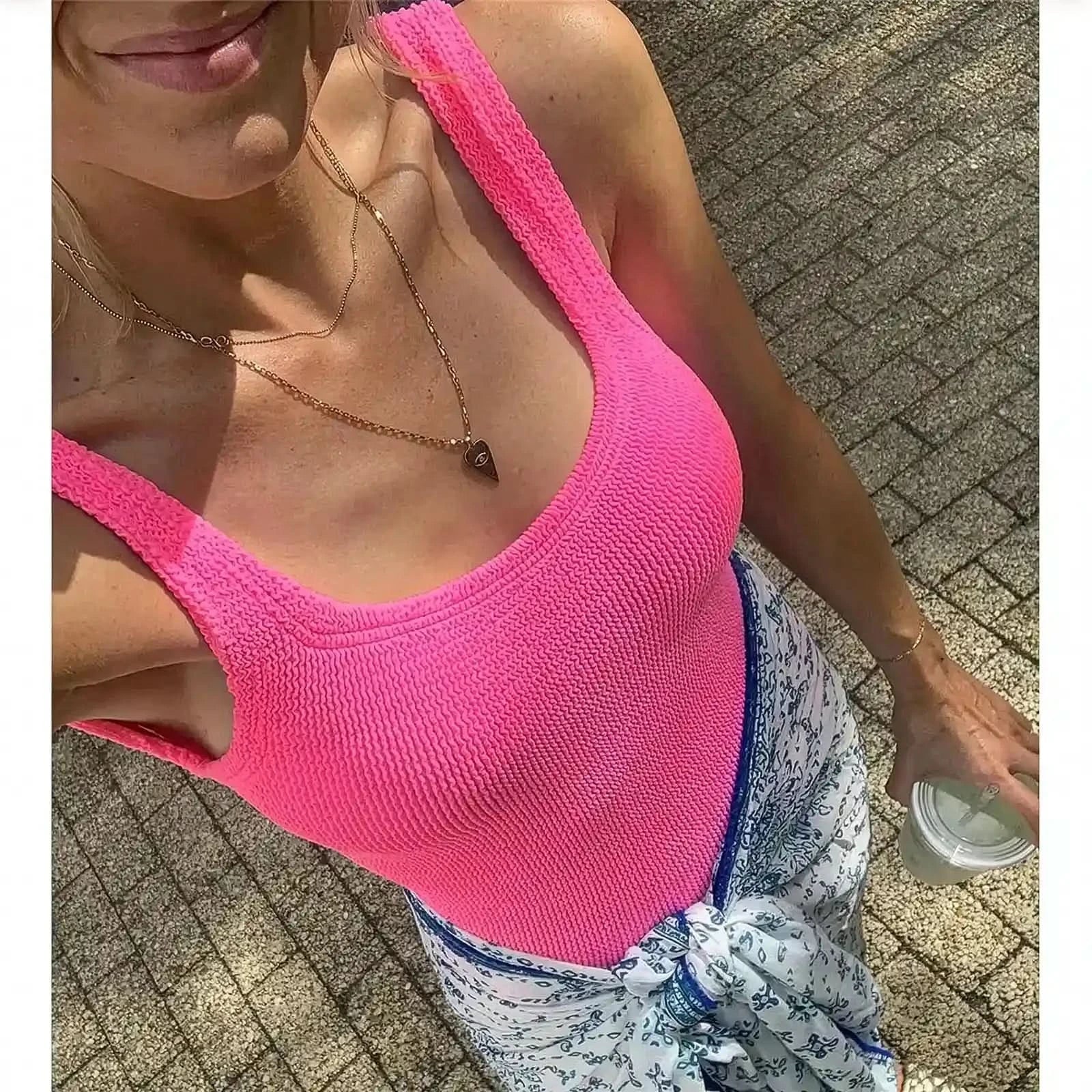 Une Pièce Brésilienne Push - Up - Saylana