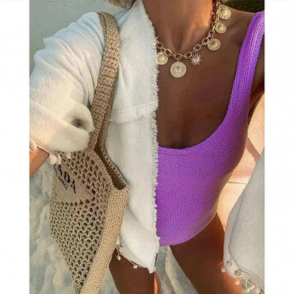 Une Pièce Brésilienne Push - Up - Saylana