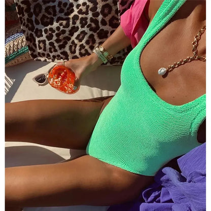 Une Pièce Brésilienne Push-Up-Saylana