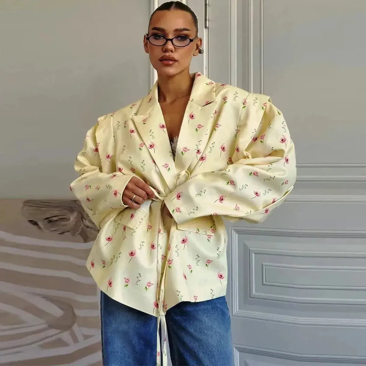 Veste Loose Boutonnée Printemps-Saylana