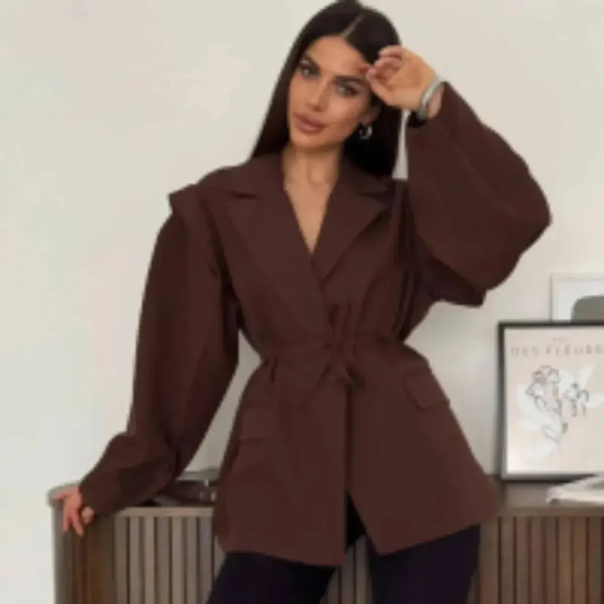 Veste Loose Boutonnée Printemps-Saylana