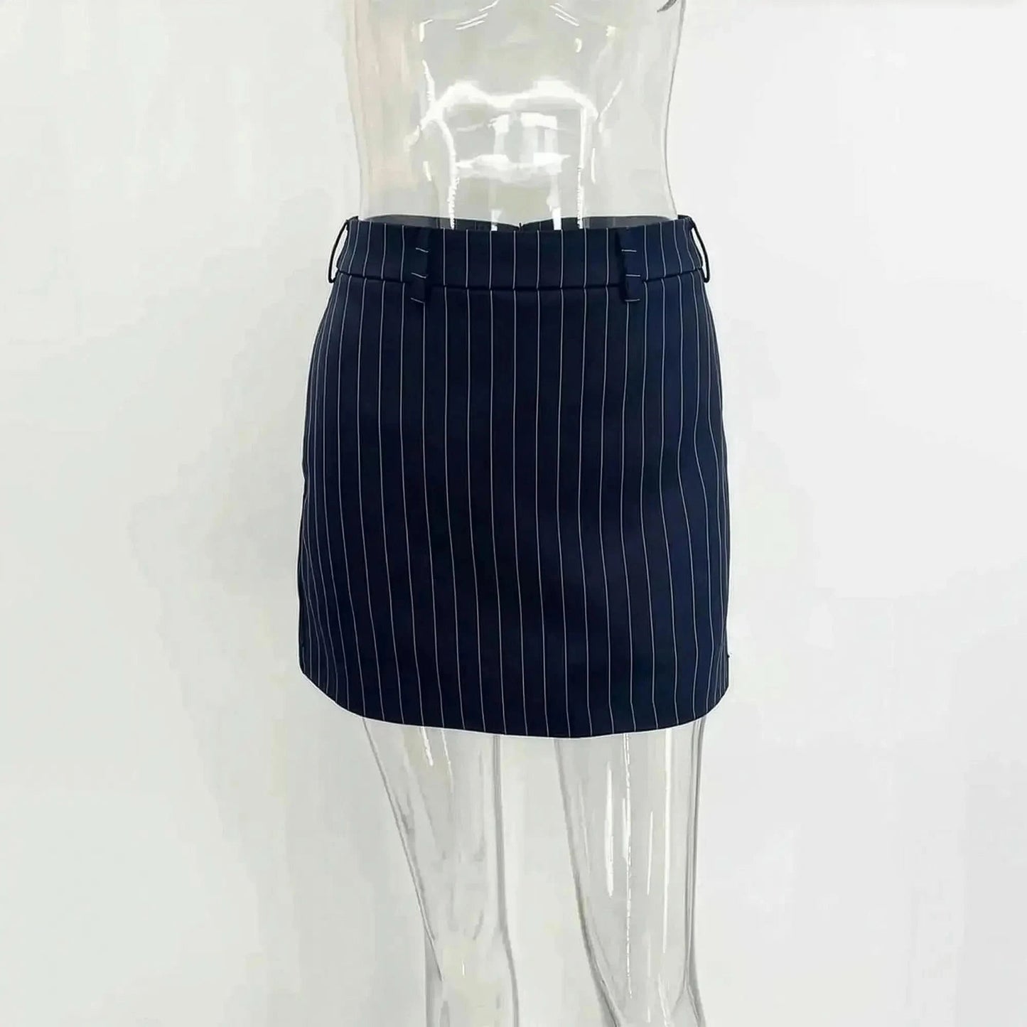 Veste Rayée Élégante à Foulard Noué - Saylana